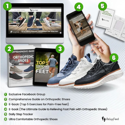 Oxford Pro - All-Day Comfort & Pain-Free Walking Shoes